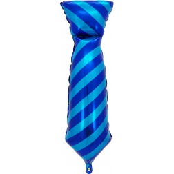 34" Blue Tie Balloon