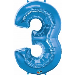 Qualatex SuperShape 3 Sapphire Blue