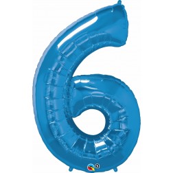 Qualatex SuperShape 6 Sapphire Blue