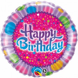 18" Birthday Sprinkles & Sparkles