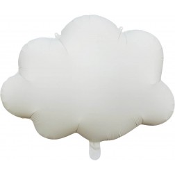 27" Matte Cream Cloud Balloon