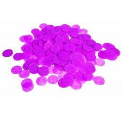 0.8oz Paper Confetti Dots Hot Pink