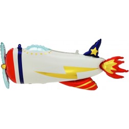 37" Vintage Plane Balloon