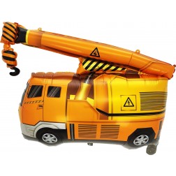 25" Crane Truck Balloon
